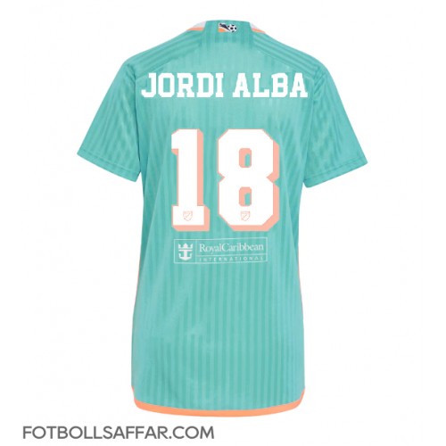 Inter Miami Jordi Alba #18 Tredjeställ Dam 2024-25 Kortärmad